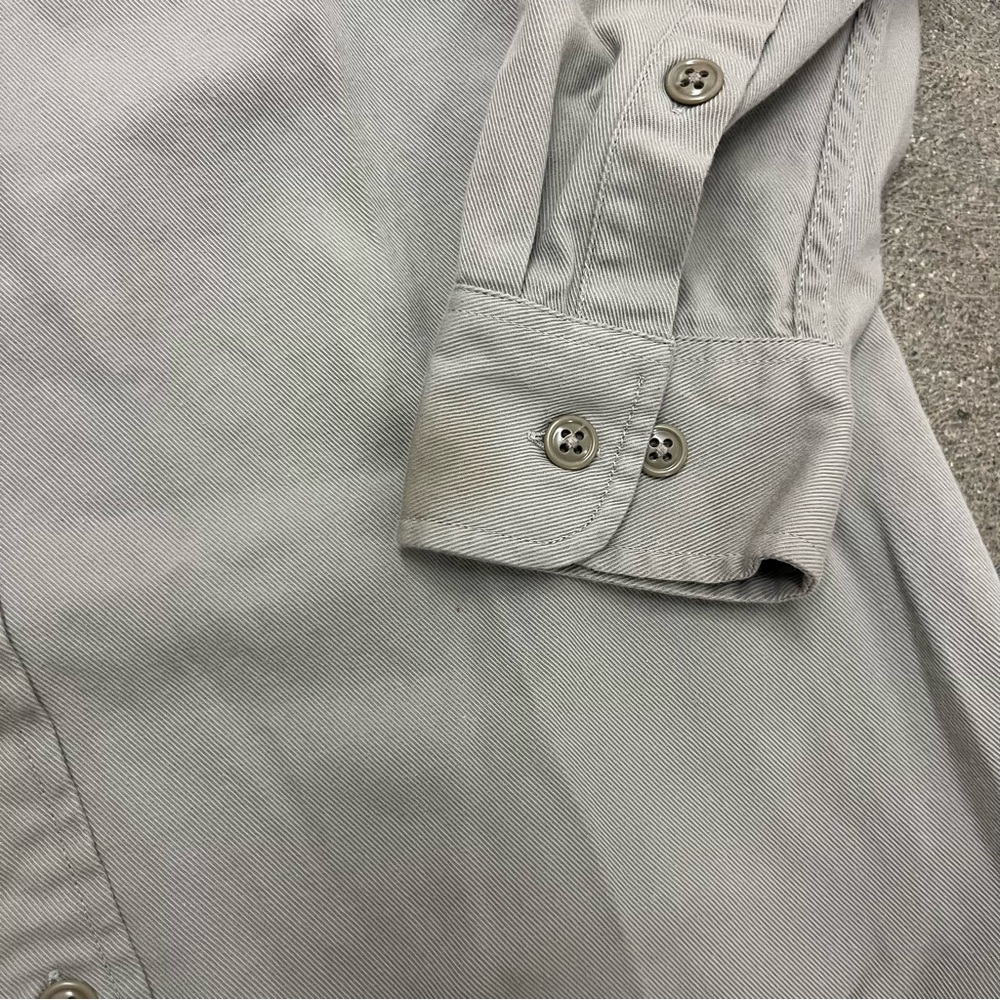 Filson Chino Twill Work Shirt in Light Blue (M) - Picture 3 of 6